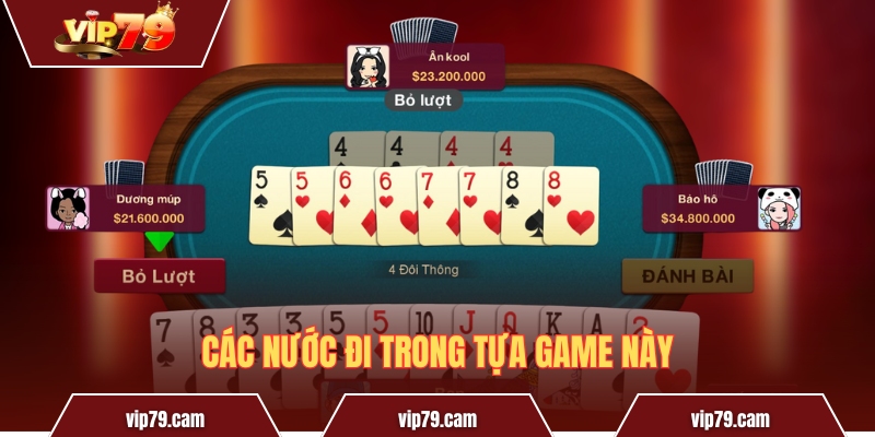 Game bài Liêng - Luật chơi và kinh nghiệm chiến thắng Các nước đi trong tựa game này